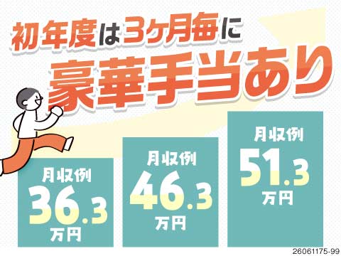 初年度は最大月収例51.3万円！豪華手当で収入UP★寮費無料＆日払いOK！寮～工場まで送迎あり！